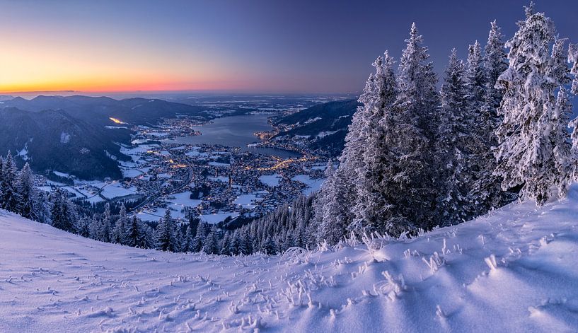 Winter am Tegernsee in Bayern von Achim Thomae Photography