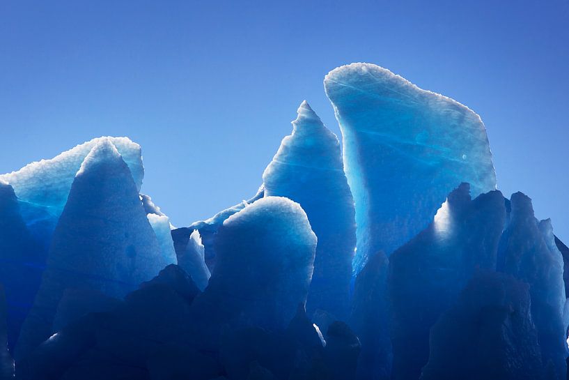 Grey gletscher in Patagonien von Chris Stenger