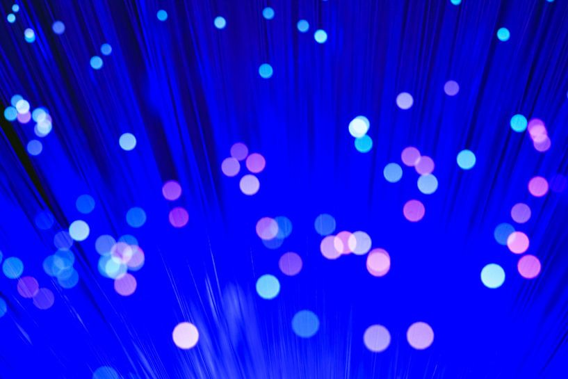 Fiber optics technology concept by Sjoerd van der Wal Photography