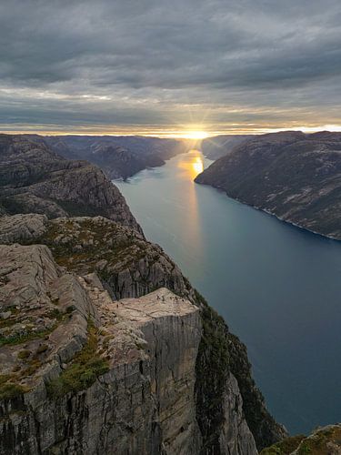 Zonsopgang Preikestolen