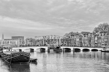The Skinny Bridge in Amsterdam (2) by Don Fonzarelli