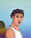 Boy With Wings by Helmut Böhm thumbnail