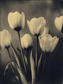 Tulip in Soft Light No. 10 by Studio Silver & Sepia