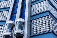 blue art deco building in Katowice by Eric van Nieuwland thumbnail