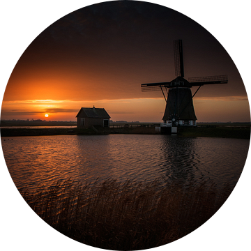 Windmolen Texel van Ruud Peters