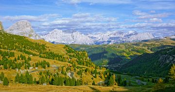 Blick vom Grödner Joch