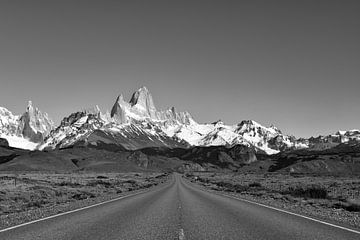 De mooiste bergen ter wereld - Fitz Roy en Cerro Torre in Patagonië van Christian Peters