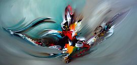 Abstract17 by Gena Theheartofart