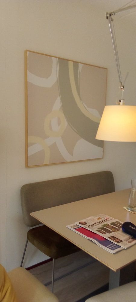 Moderne abstracte kunst - Lijnen en vormen 3  van Dina Dankers 
