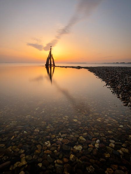 Het Arendshoofd aan het Grevelingenmeer bij Den Osse. van Jos Pannekoek