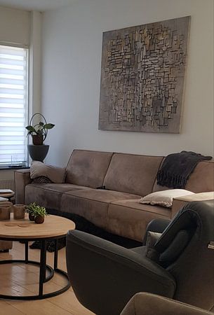 Komposition VII, Piet Mondriaan