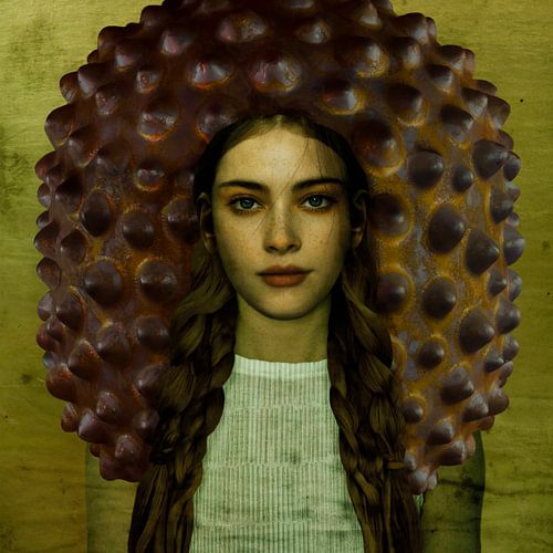 Geisha Beauty Pop-Art Oranje