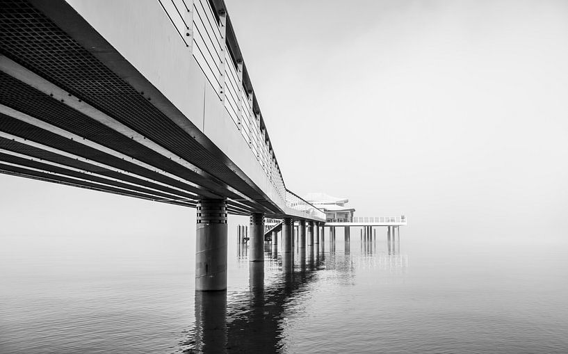 Seebrücke zum Teehaus von Werner Reins