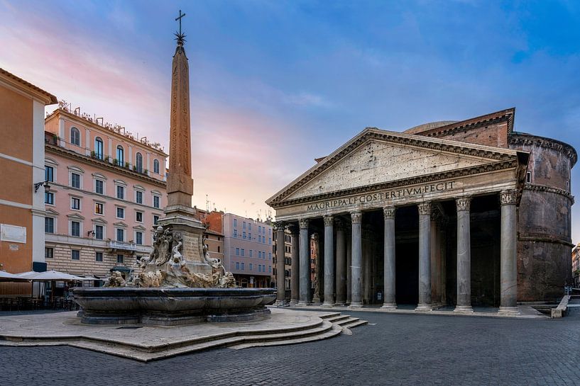 Panthéon au lever du soleil par Rene Siebring