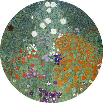 Bloementuin, Gustav Klimt
