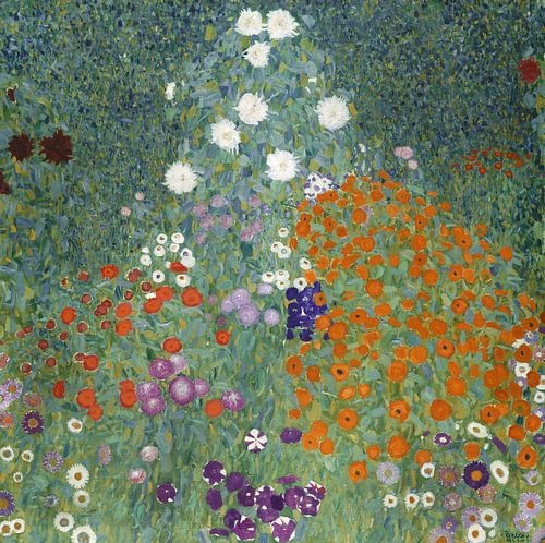 Blumengarten, Gustav Klimt