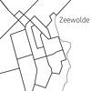 Zeewolde kaart Abstract van Robinotof