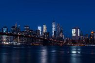 New York City Skyline van Thomas Bartelds thumbnail