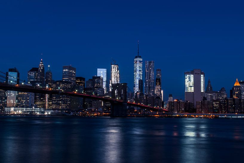 New York City Skyline van Thomas Bartelds