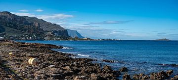 Panorama over Capo Gallo by Werner Lerooy
