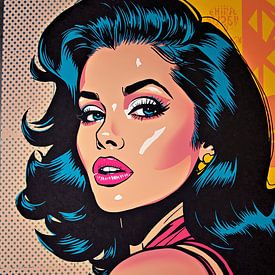 Pop Art modern woman by Matthias Spartz