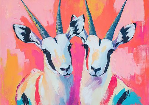 Gazellen | Twee Gazellen