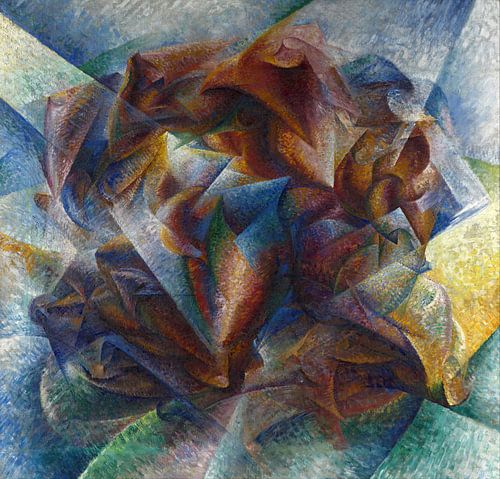 Die Dynamik eines Fußballspielers, Umberto Boccioni