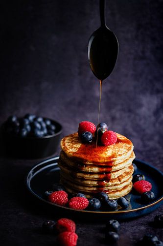 Pannenkoeken met fruit