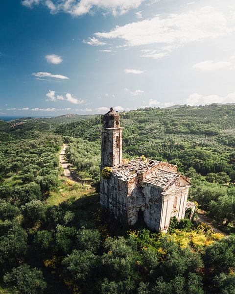 Abandoned Church Among Olive Tree Fields. by Roman Robroek - Photos of Abandoned Buildings