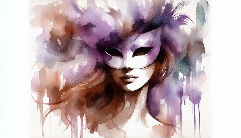 Venetian mask by Nicolette Vermeulen