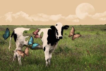 Hole in Cow von Yvonne Smits