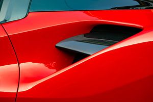 Ferrari 488 Spider détails de la voiture de sport sur Sjoerd van der Wal Photographie