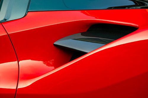 Ferrari 488 Spider sportwagen detail