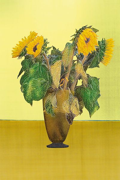 Sunflowers by Peter Mensink