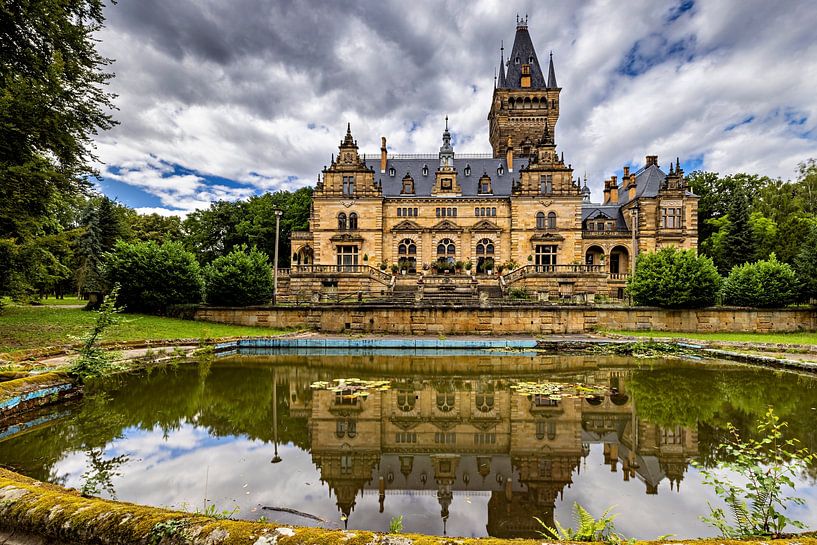 Le pavillon de chasse de Hummelshain dans le district de Saale Holzland par Roland Brack