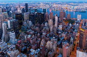 Blick auf Midtown Manhattan von Kurt Krause