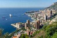 Uitzicht op Monaco van Mark Bolijn thumbnail