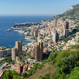Uitzicht op Monaco van Mark Bolijn