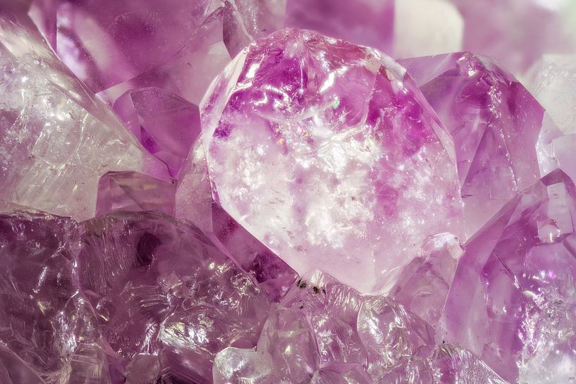 Purple Amethyst Crystal by ManfredFotos