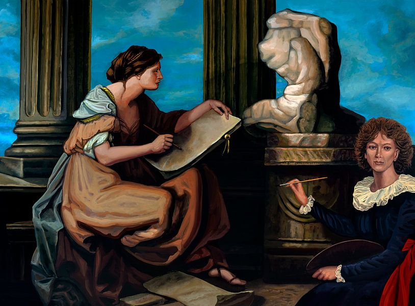 Angelika Kauffmann Painting by Paul Meijering