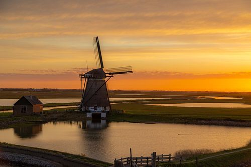Windmühle in Oost (Texel)