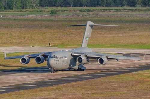 U.S. Air Force Boeing C-17 Globemaster III.
