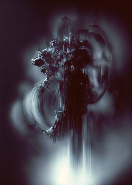 Abstrakter Expressionismus, digitale Kunst von Studio Allee