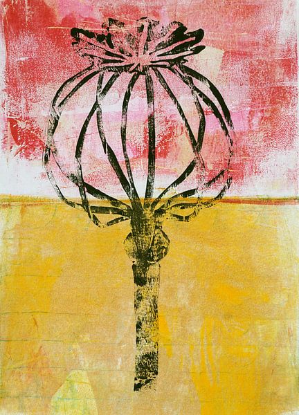 The skeleton of a poppy - Japandi by Aribombari - Ariane Nijssen