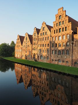 Zoutopslagplaats in Lübeck van Katrin May