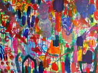 Abstract schilderij Wild at art