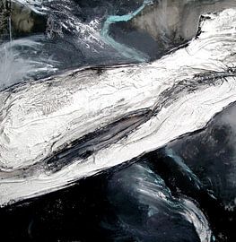 abstraction black and white 2 by walli gutmann