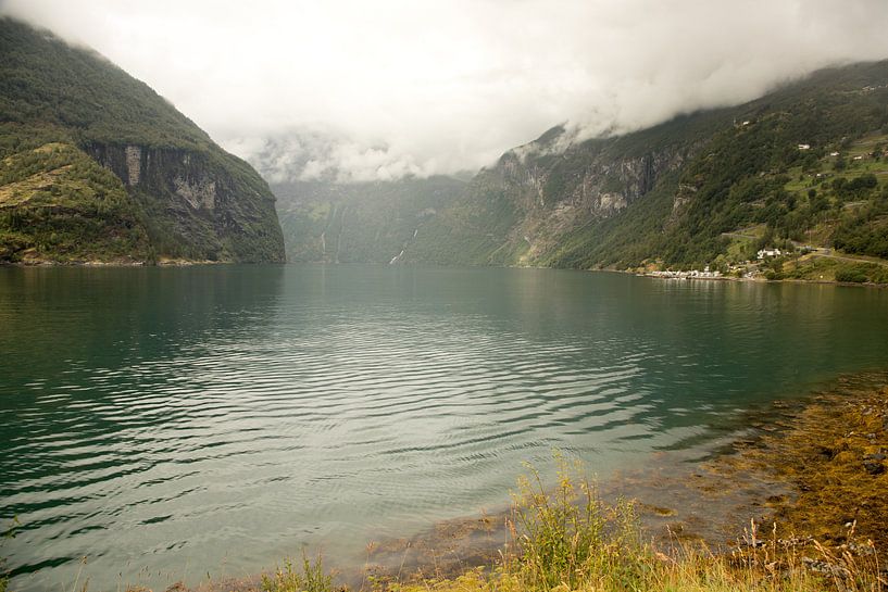 le lac turquoise, le sognefjord en automne par Karijn | Fine art Natuur en Reis Fotografie