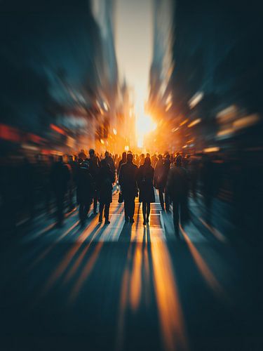 Dans le flux de la ville