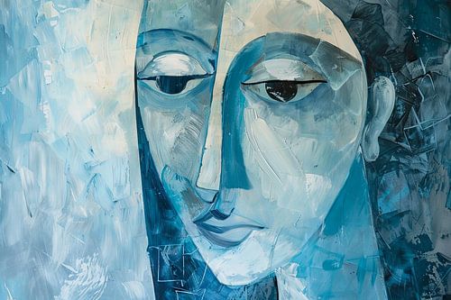 Abstracte vrouw